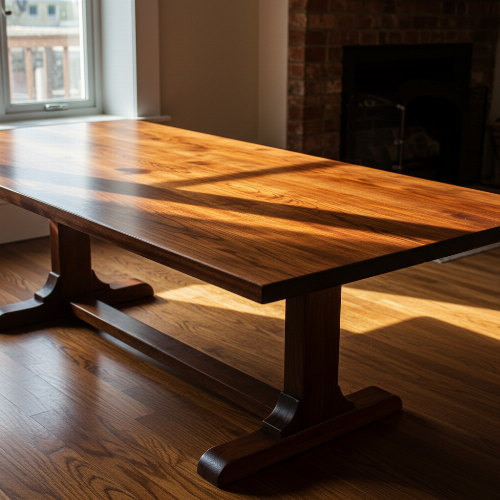 wooden table